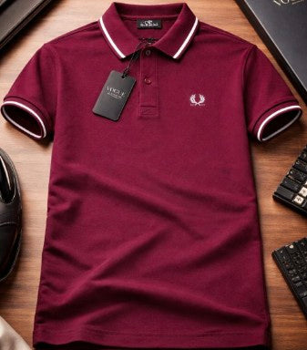 Polo Shirt – Classic Fit, Soft Cotton, Elegant Casual Wear